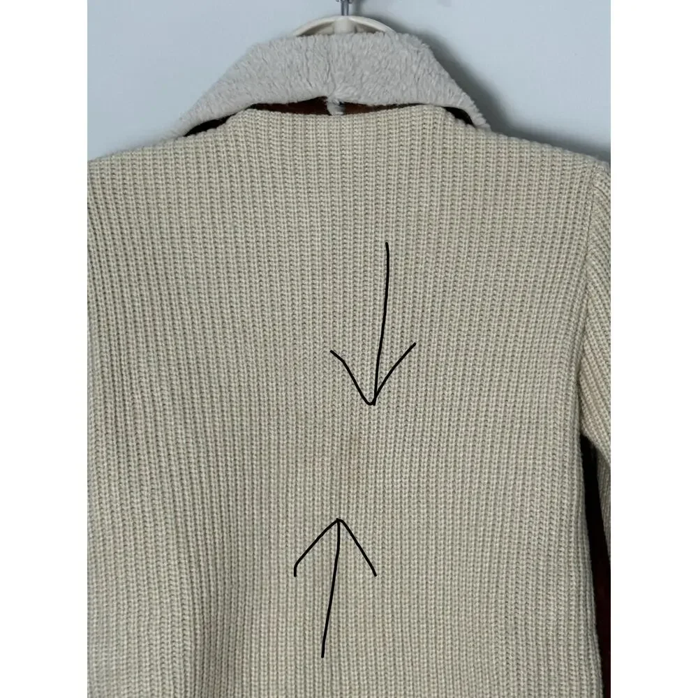 Anthropologie moth sherpa